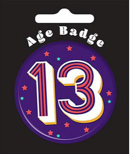 Picture of BADGE - AGE 13